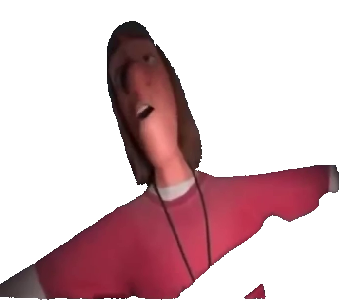 animated-guy-panicking-then-real-animated-man-red-shirt