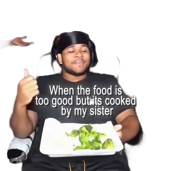 fanum-holding-plate-of-broccoli-man-with-durag-holding-t