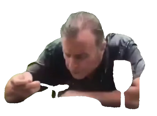 man-eating-soup-in-pouring-rain-man-eating-soup-outdoors