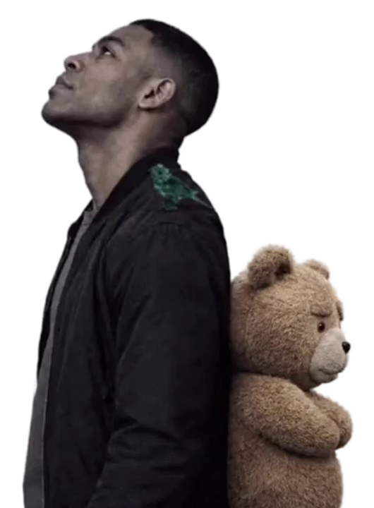 man-looking-up-with-teddy-bear-o-man-with-teddy-bear