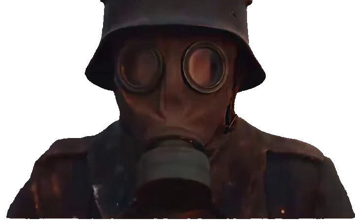 wwi-soldier-walking-through-tren-soldier-in-gas-mask